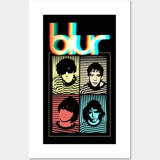 Blur - Glitch Posters and Art